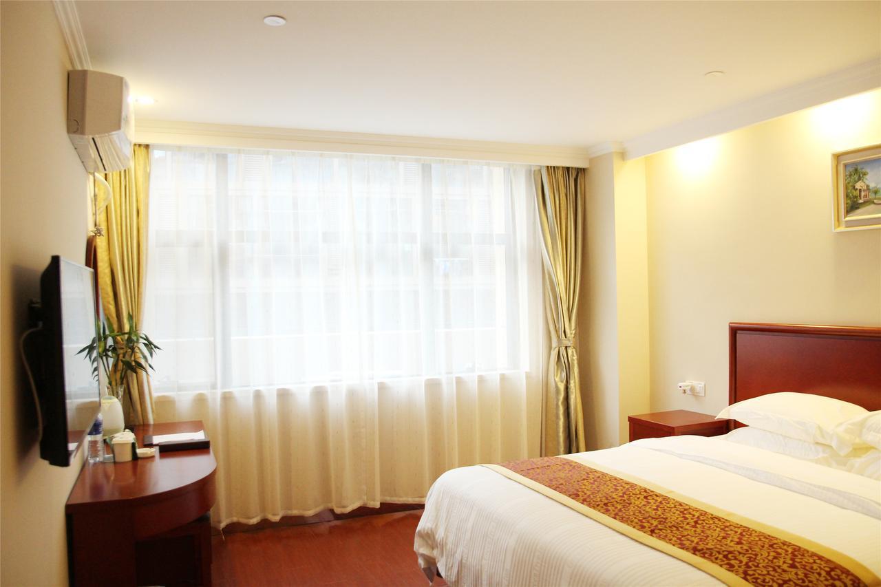 Greentree Inn Jiangsu Huaian Chuzhou Avenue Business Hotel Хуайань Экстерьер фото