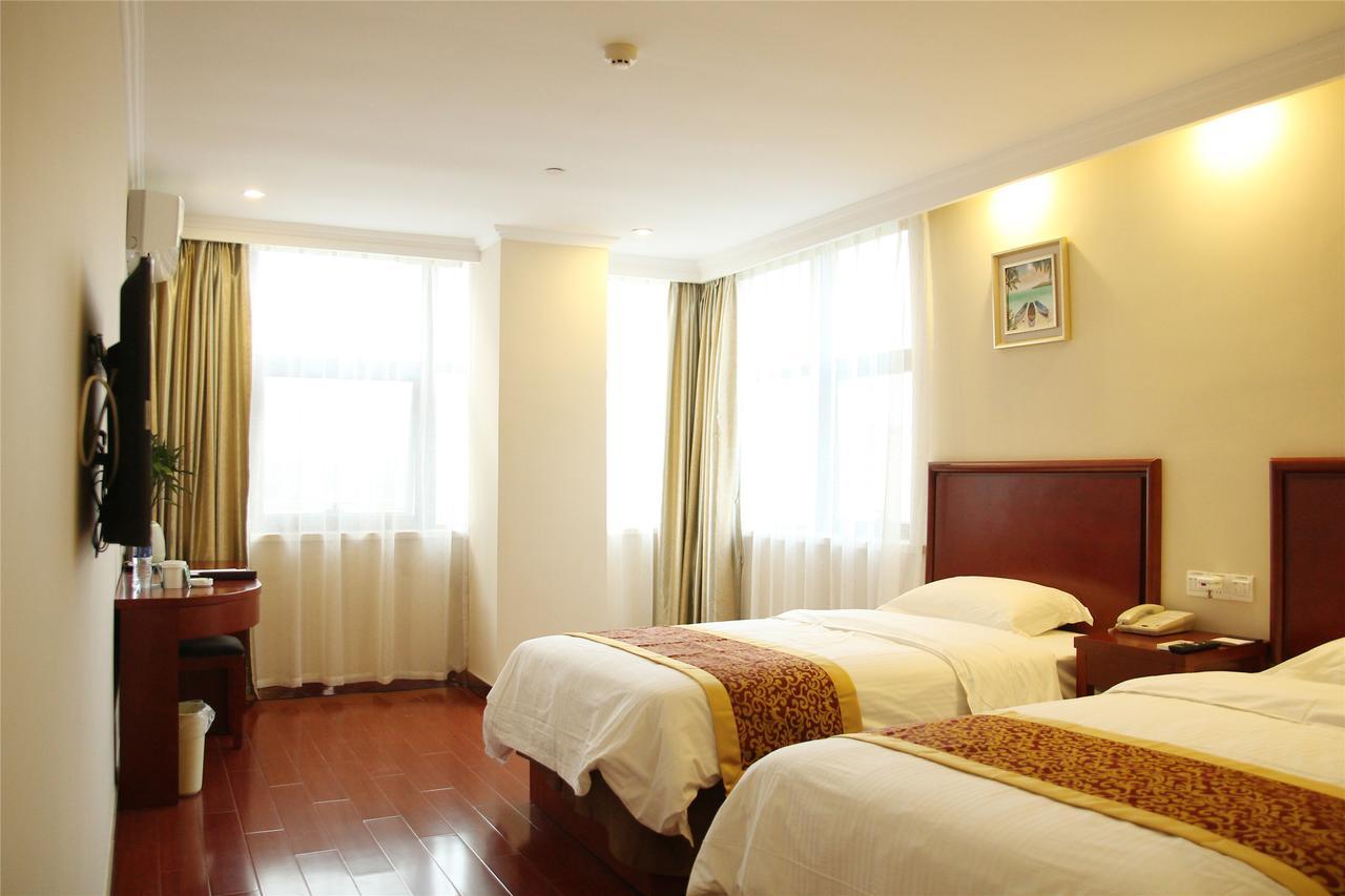 Greentree Inn Jiangsu Huaian Chuzhou Avenue Business Hotel Хуайань Экстерьер фото
