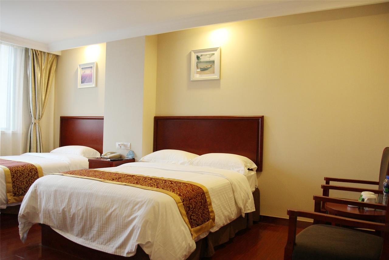 Greentree Inn Jiangsu Huaian Chuzhou Avenue Business Hotel Хуайань Экстерьер фото