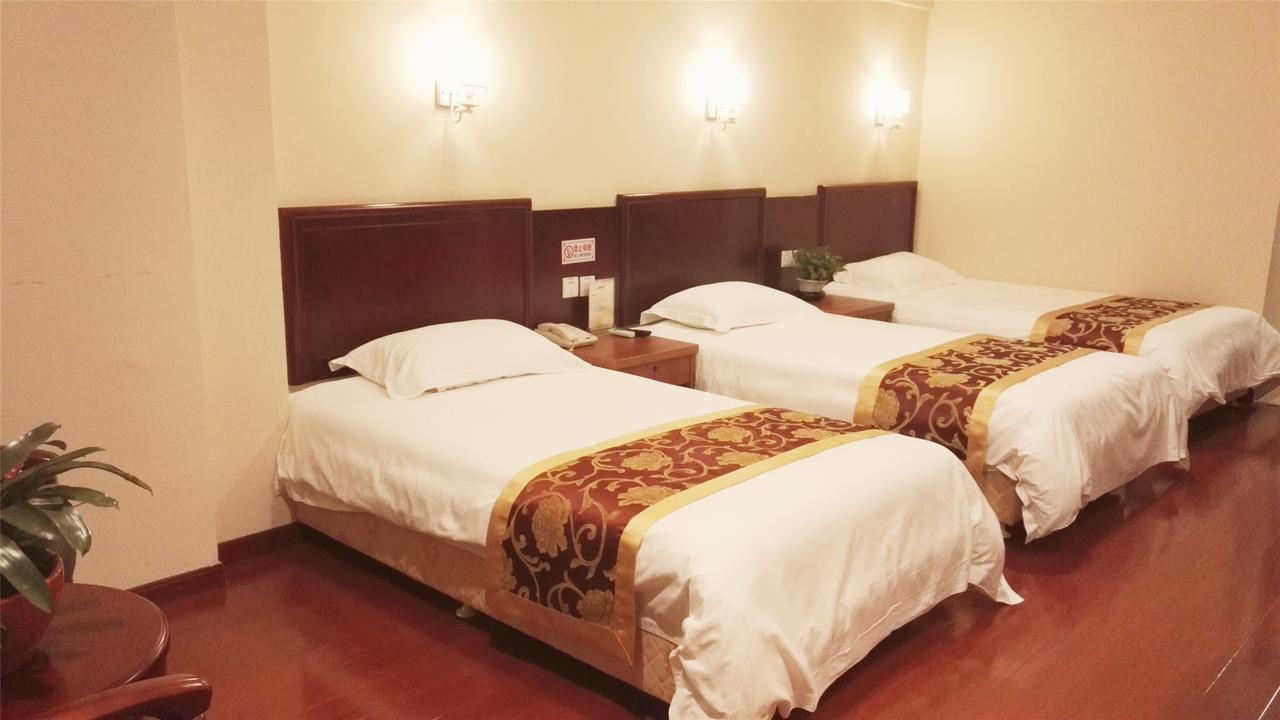 Greentree Inn Jiangsu Huaian Chuzhou Avenue Business Hotel Хуайань Экстерьер фото